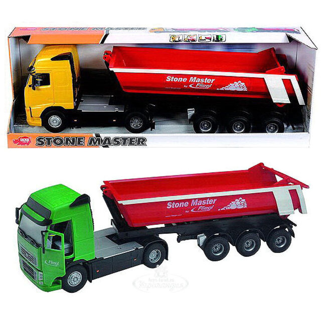Грузовик с прицепом 50 см фрикционный DICKIE TOYS