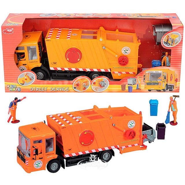 Набор Уборочная техника с мусоровозом 38 см 1:24 DICKIE TOYS
