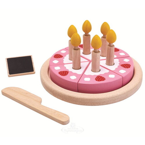 Игровой набор Праздничный Торт, дерево Plan Toys