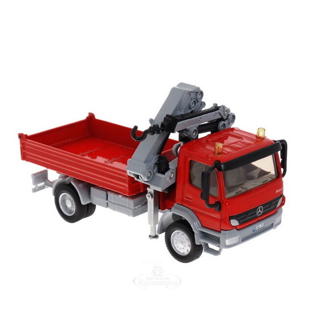 Автокран Mercedes Atego 1:50, 14 см SIKU