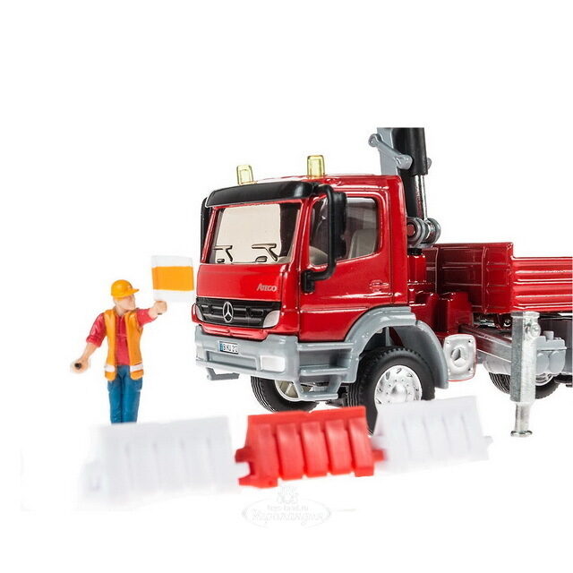 Автокран Mercedes Atego 1:50, 14 см SIKU
