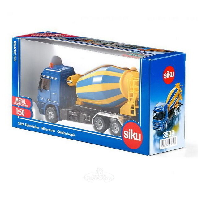 Бетономешалка Mercedes Actros 1:50 SIKU