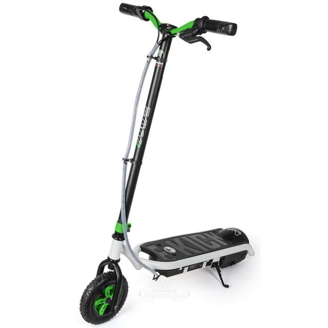 Электрический самокат Small Rider Rocket 100W, черно-зеленый, до 70 кг Small Rider