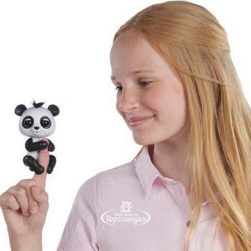Интерактивный панда Дрю Fingerlings WowWee 12 см Fingerlings