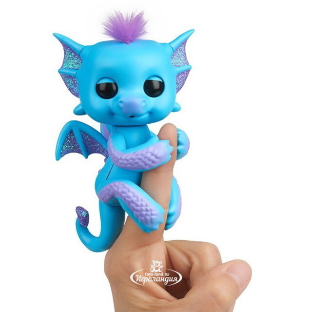 Интерактивный дракон Тара Fingerlings WowWee 12 см Fingerlings