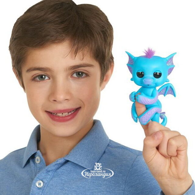 Интерактивный дракон Тара Fingerlings WowWee 12 см Fingerlings