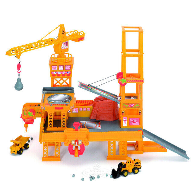Строительная площадка с 2 машинами 47 см DICKIE TOYS (Дики Тойс)