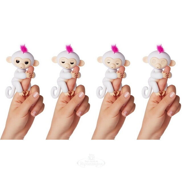 Интерактивная обезьянка София Fingerlings WowWee 12 см Fingerlings