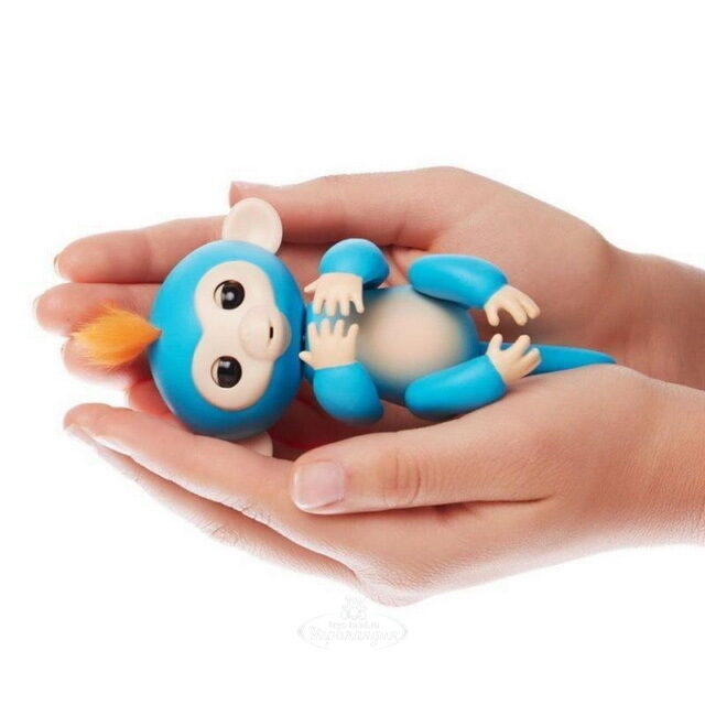 Интерактивная обезьянка Борис Fingerlings WowWee 12 см Fingerlings