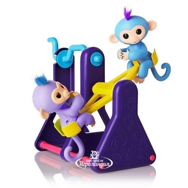 Интерактивная обезьянка Миа Fingerlings WowWee 12 см Fingerlings