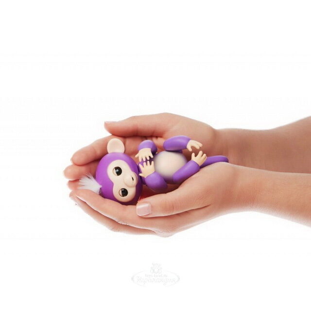 Интерактивная обезьянка Миа Fingerlings WowWee 12 см Fingerlings