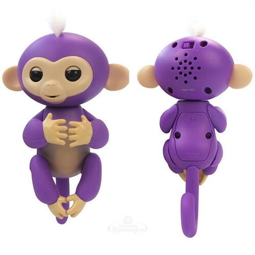 Интерактивная обезьянка Миа Fingerlings WowWee 12 см Fingerlings
