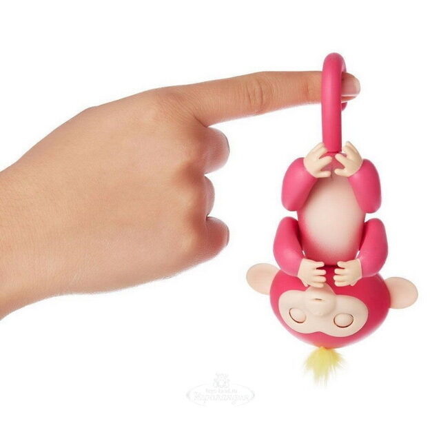 Интерактивная обезьянка Белла Fingerlings WowWee 12 см Fingerlings