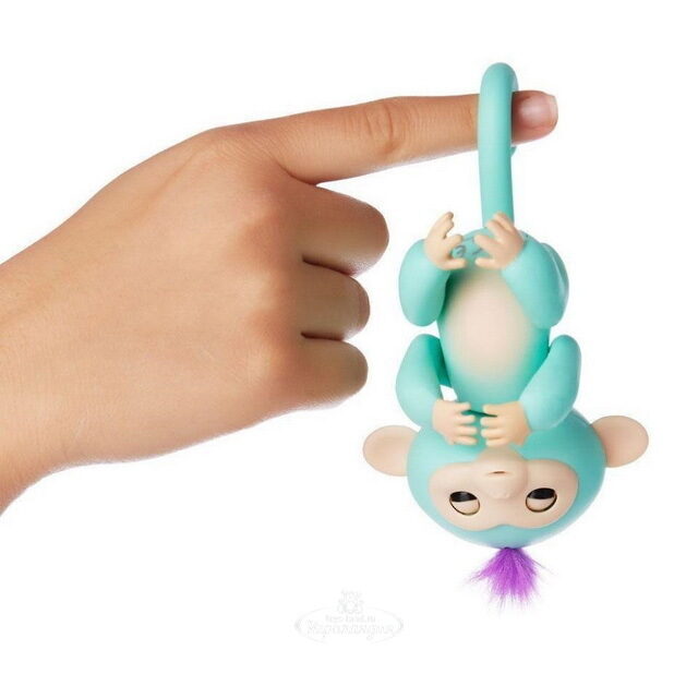 Интерактивная обезьянка Зоя Fingerlings WowWee 12 см Fingerlings