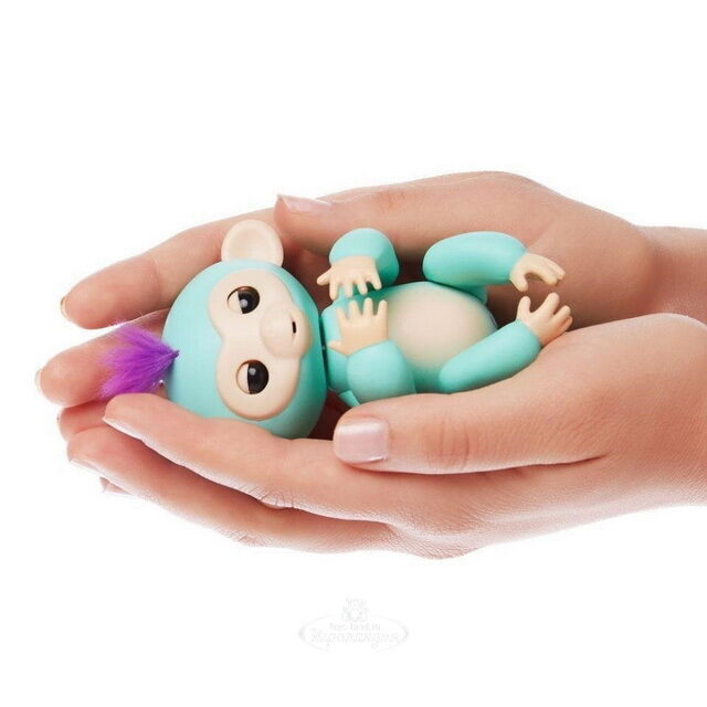 Интерактивная обезьянка Зоя Fingerlings WowWee 12 см Fingerlings