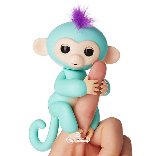 Интерактивная обезьянка Зоя Fingerlings WowWee 12 см Fingerlings