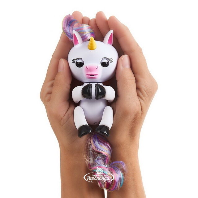 Интерактивный единорог Гиги Fingerlings WowWee 12 см Fingerlings (Фингерлингс)