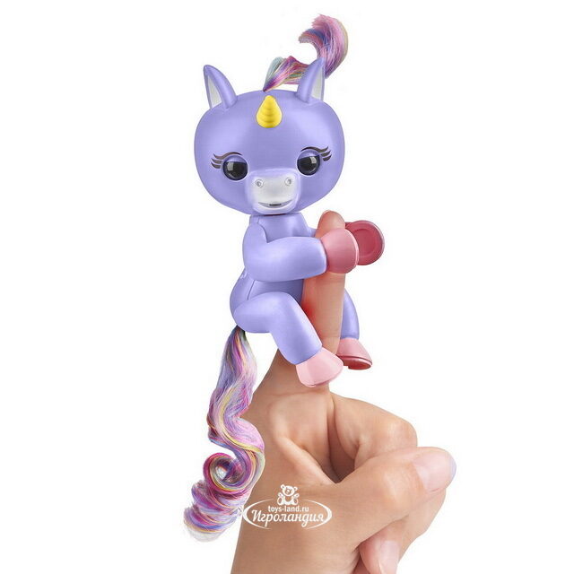 Интерактивный единорог Алика Fingerlings WowWee 12 см Fingerlings