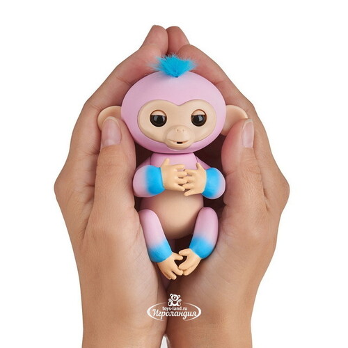 Интерактивная обезьянка Канди Fingerlings WowWee 12 см Fingerlings