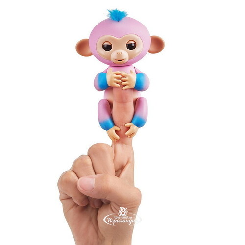 Интерактивная обезьянка Канди Fingerlings WowWee 12 см Fingerlings