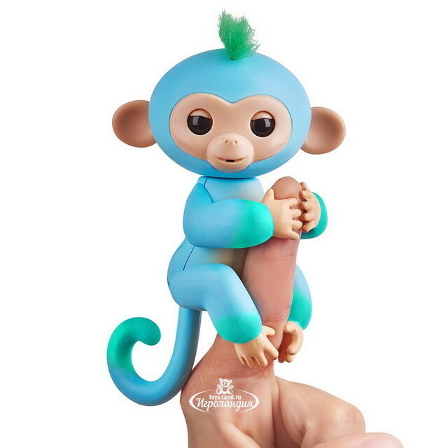 Интерактивная обезьянка Чарли Fingerlings WowWee 12 см Fingerlings