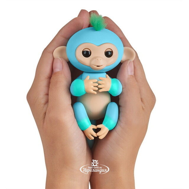 Интерактивная обезьянка Чарли Fingerlings WowWee 12 см Fingerlings