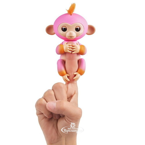 Интерактивная обезьянка Саммер Fingerlings WowWee 12 см Fingerlings