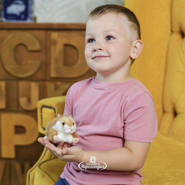 Мягкая игрушка Хомячок 17 см Hansa Creation