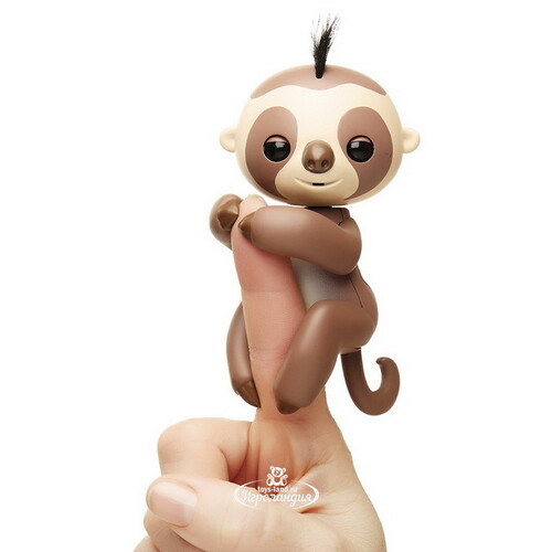 Интерактивный ленивец Кингсли Fingerlings WowWee 12 см Fingerlings