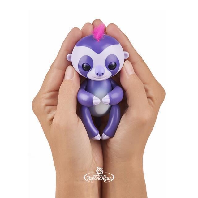 Интерактивный ленивец Мардж Fingerlings WowWee 12 см Fingerlings