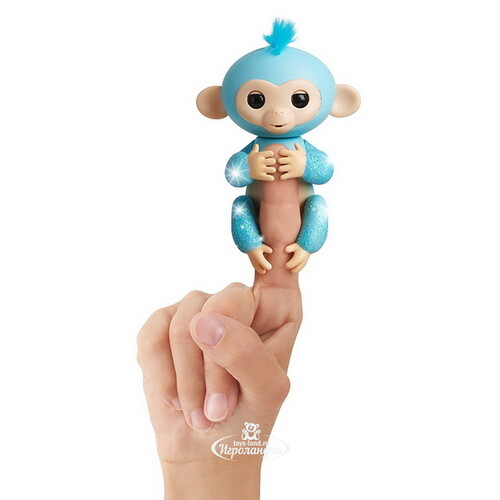 Интерактивная обезьянка Амелия Fingerlings WowWee 12 см Fingerlings