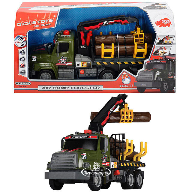 Грузовик с манипулятором 32 см помпа DICKIE TOYS (Дики Тойс)