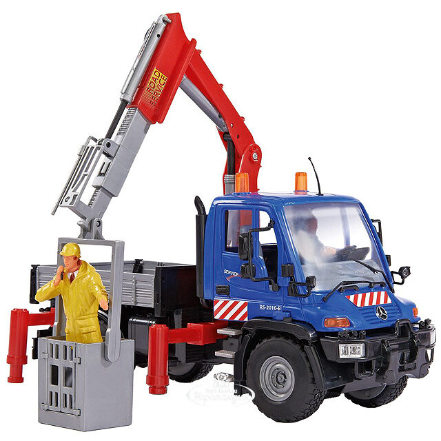 Набор Дорожный сервис с аксессуарами 21 см синий фрикционный DICKIE TOYS