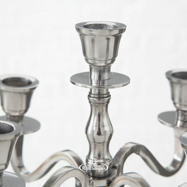 Подсвечник-канделябр на 5 свечей Эймсберри 30 см Boltze