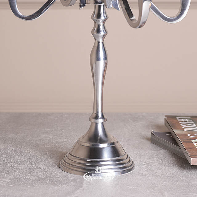 Подсвечник-канделябр на 5 свечей Эймсберри 30 см Boltze