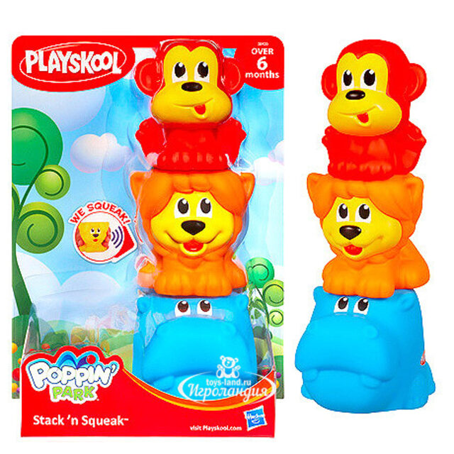 Пирамидка Животные (PLAYSKOOL) Hasbro