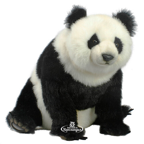 Большая мягкая игрушка Панда сидящая 51 см Hansa Creation