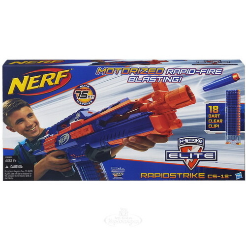 Бластер Nerf Элит Каунтерстрайк со стрелами Hasbro