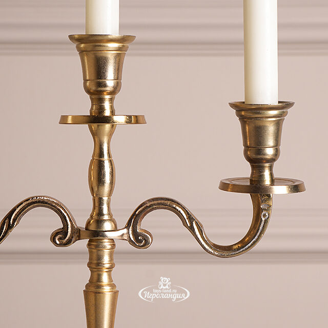 Канделябр на 3 свечи Castillo de Fenis 30 см Kaemingk