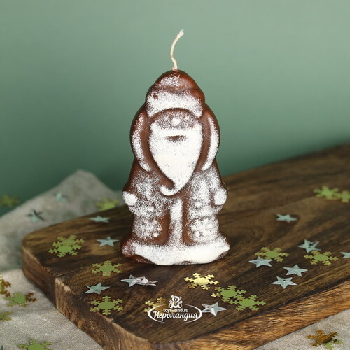 Ароматическая свеча Дед Мороз - Choco Collection 13 см Омский Свечной