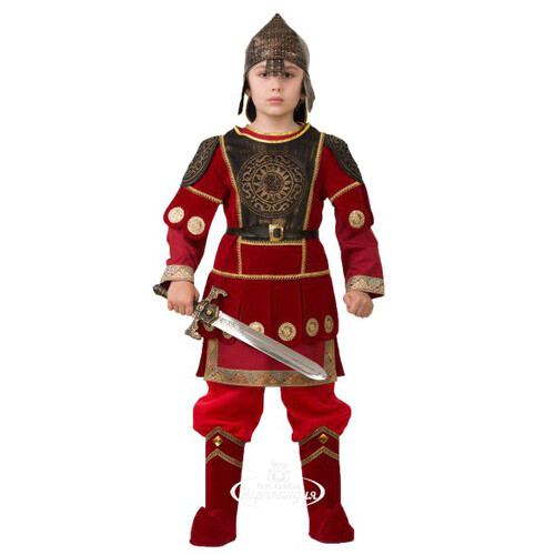 Карнавальный костюм Добрыня в доспехах, рост 128 см Батик