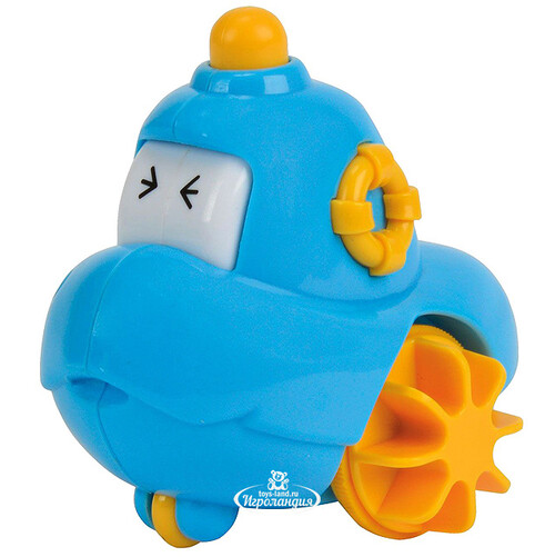 Игрушка для ванной Лодочка с двигающимися глазками 9 см голубой Simba