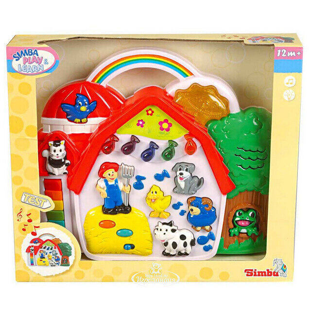 Музыкальная игрушка Ферма, 31*24 см. Simba