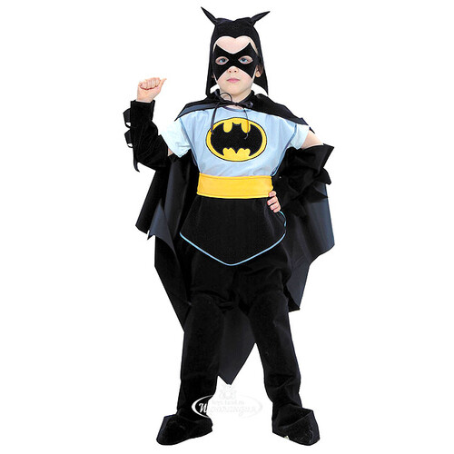 Карнавальный костюм Бэтмен, рост 116 см Батик