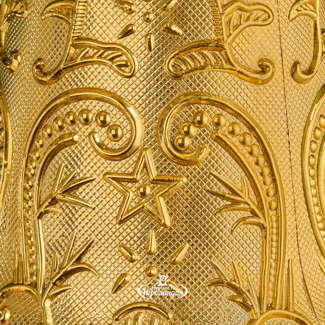 Елочная игрушка Колокольчик Tracery 20 см золотой, подвеска Winter Deco