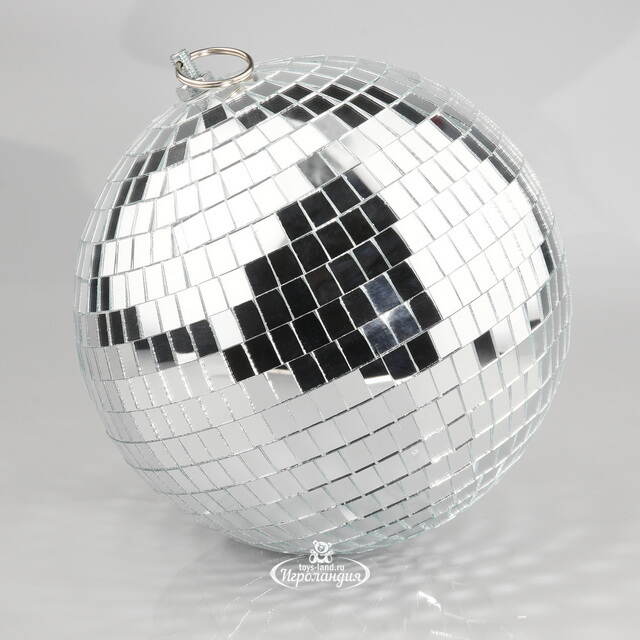 Зеркальный Диско-шар 20 см серебряный Winter Deco