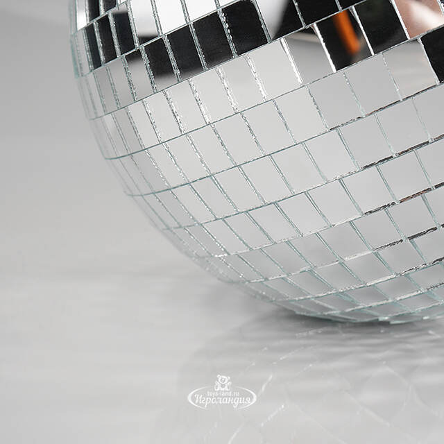 Зеркальный Диско-шар 20 см серебряный Winter Deco