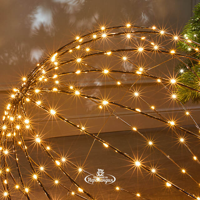 Светодиодный шар Сиело Стеллато 50 см, 320 теплых белых LED ламп, таймер, IP44 Winter Deco