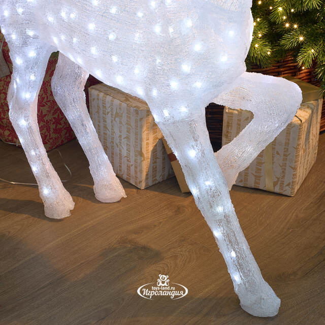 Светодиодный Олень Дартон 144 см, 300 холодных белых LED ламп, акрил, IP44 Winter Deco