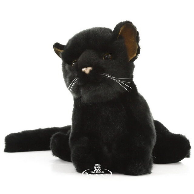 Мягкая игрушка Детеныш черной пантеры 26 см Hansa Creation (Ханса Креэйшн)